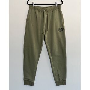 Polo Ralph Lauren Green Jogger Pants with Camo Polo Logo
